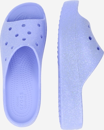 Mule 'Classic' Crocs en bleu