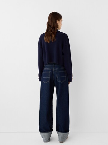 Pull-over Bershka en bleu