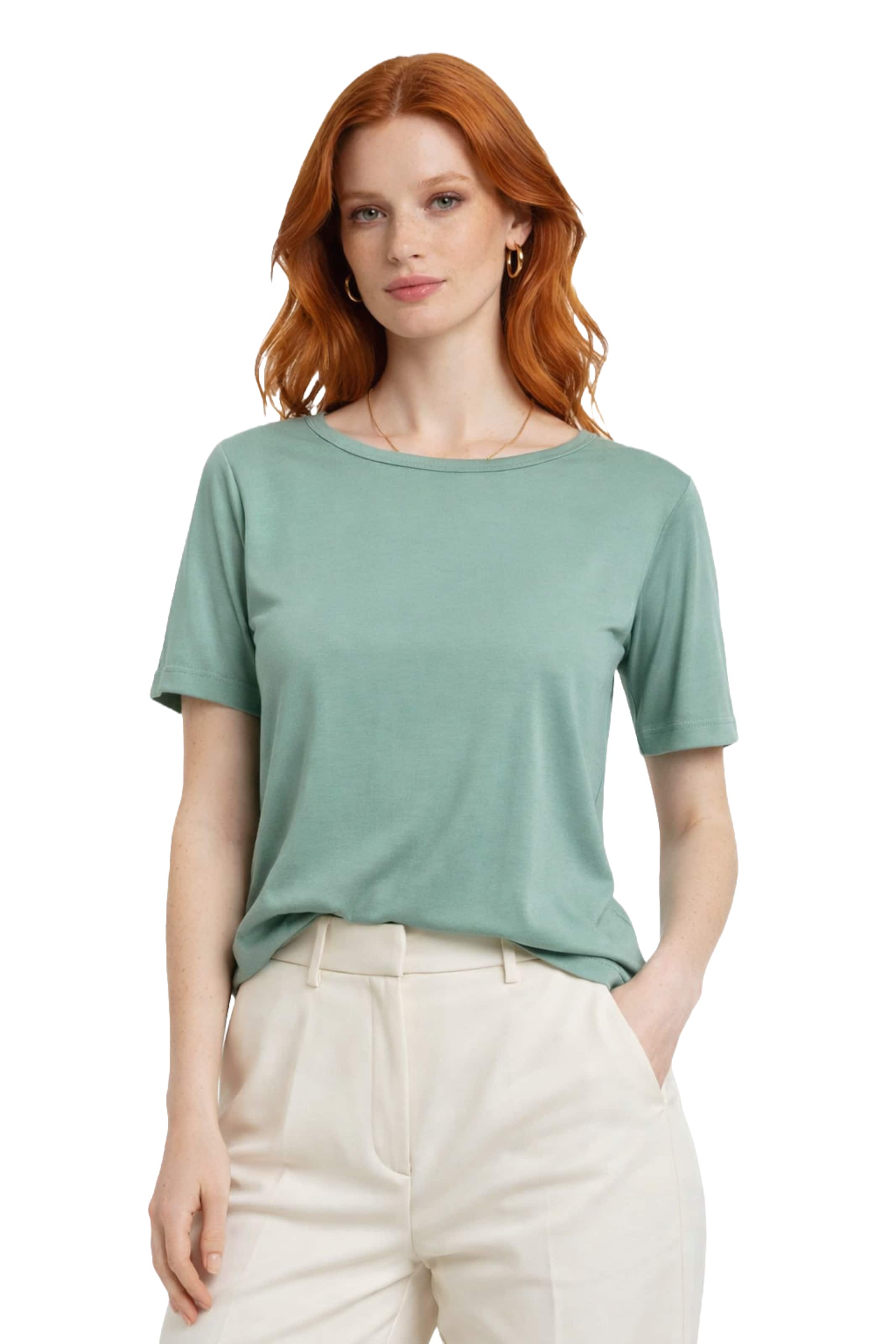 No Matter What Shirt in Groen: voorkant