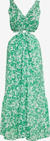 Robe IZIA en vert : devant