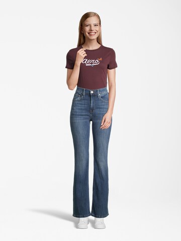 AÉROPOSTALE Flared Jeans in Blau