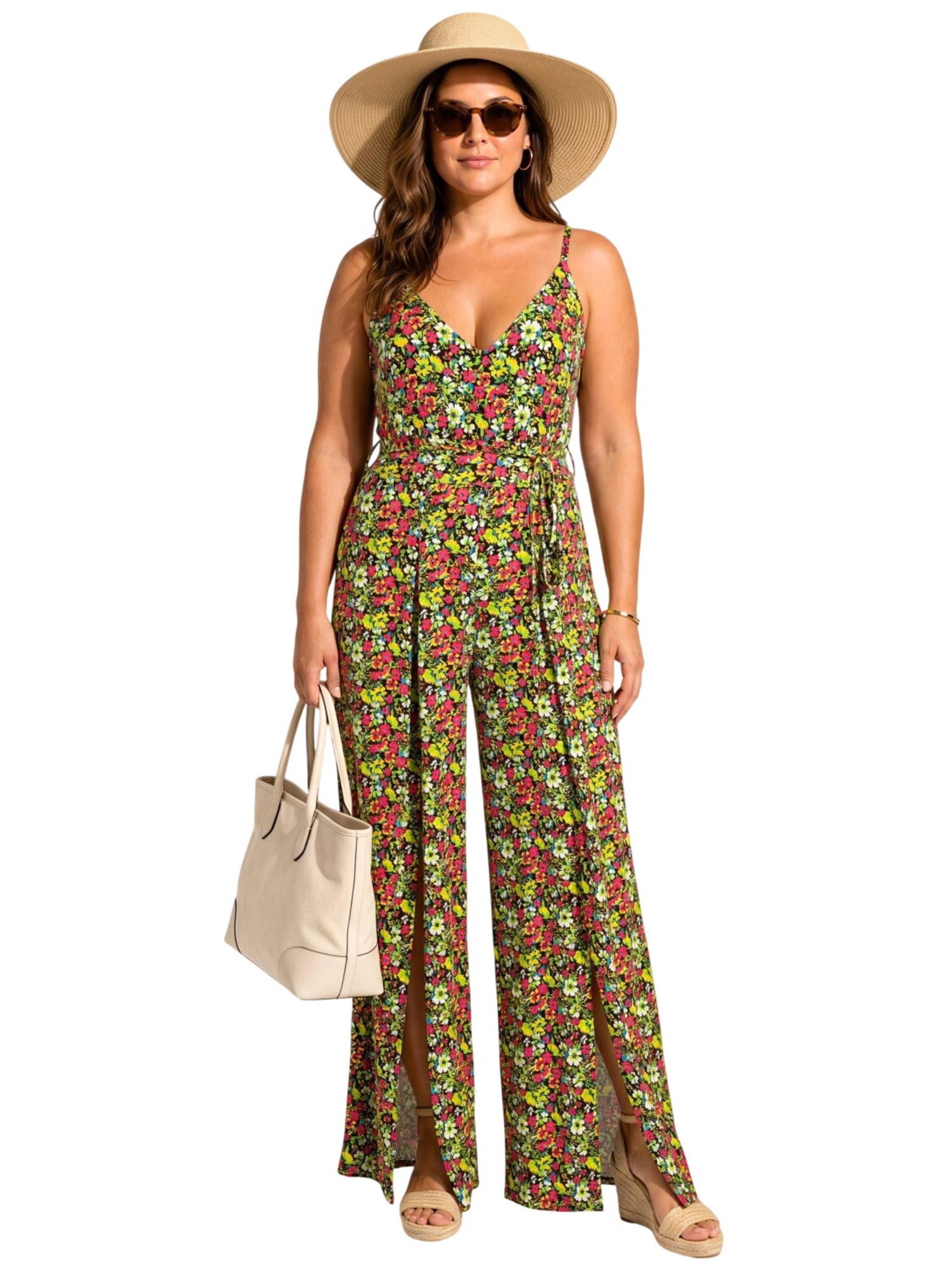Shape Of You Jumpsuit in Gemengde kleuren