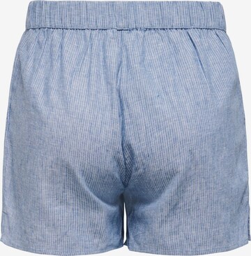 JDY Regular Shorts 'THEA' in Blau