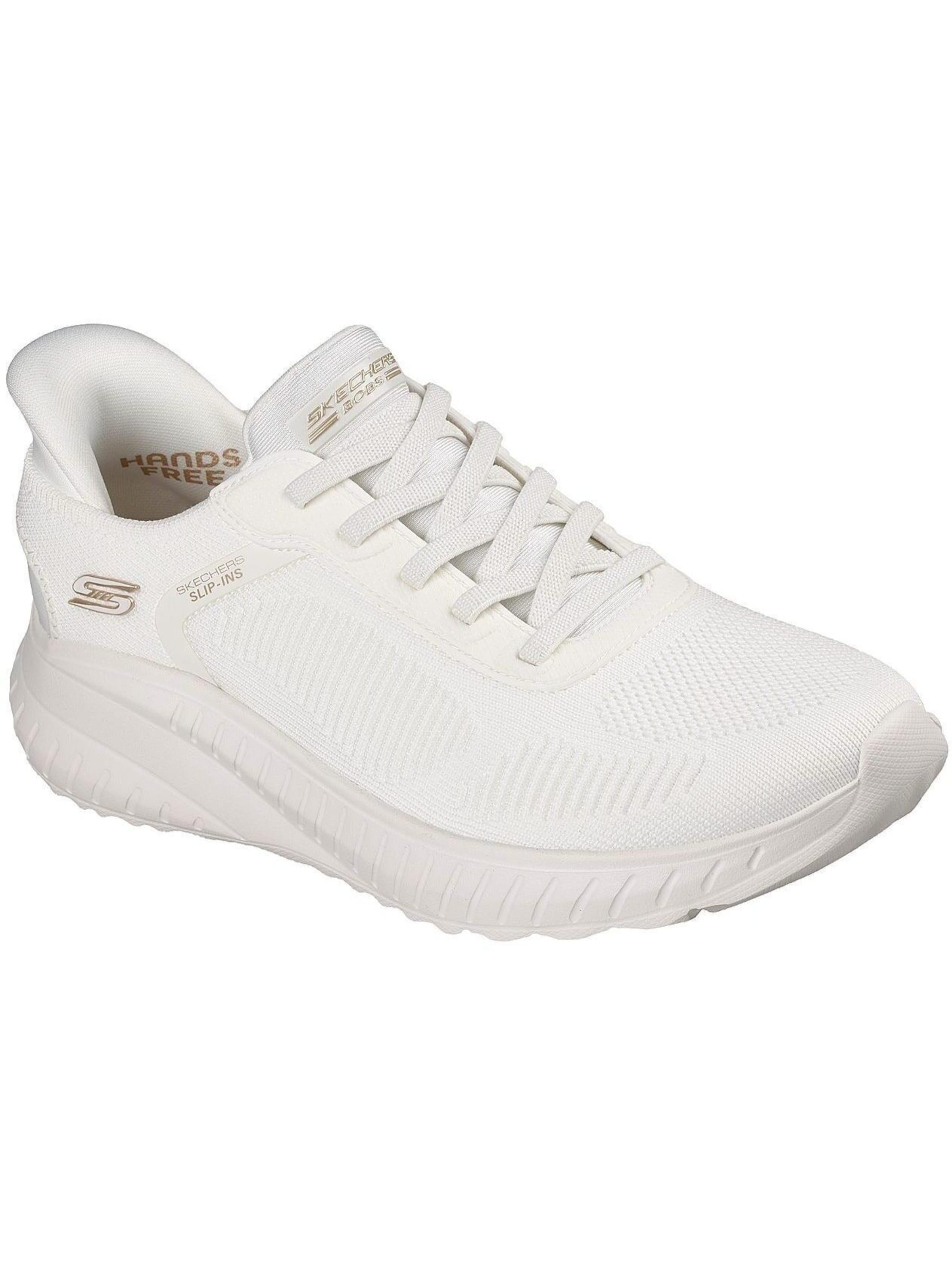 SKECHERS Athletic Shoes 'Skechers Bobs Squad Chaos - C' in White: front