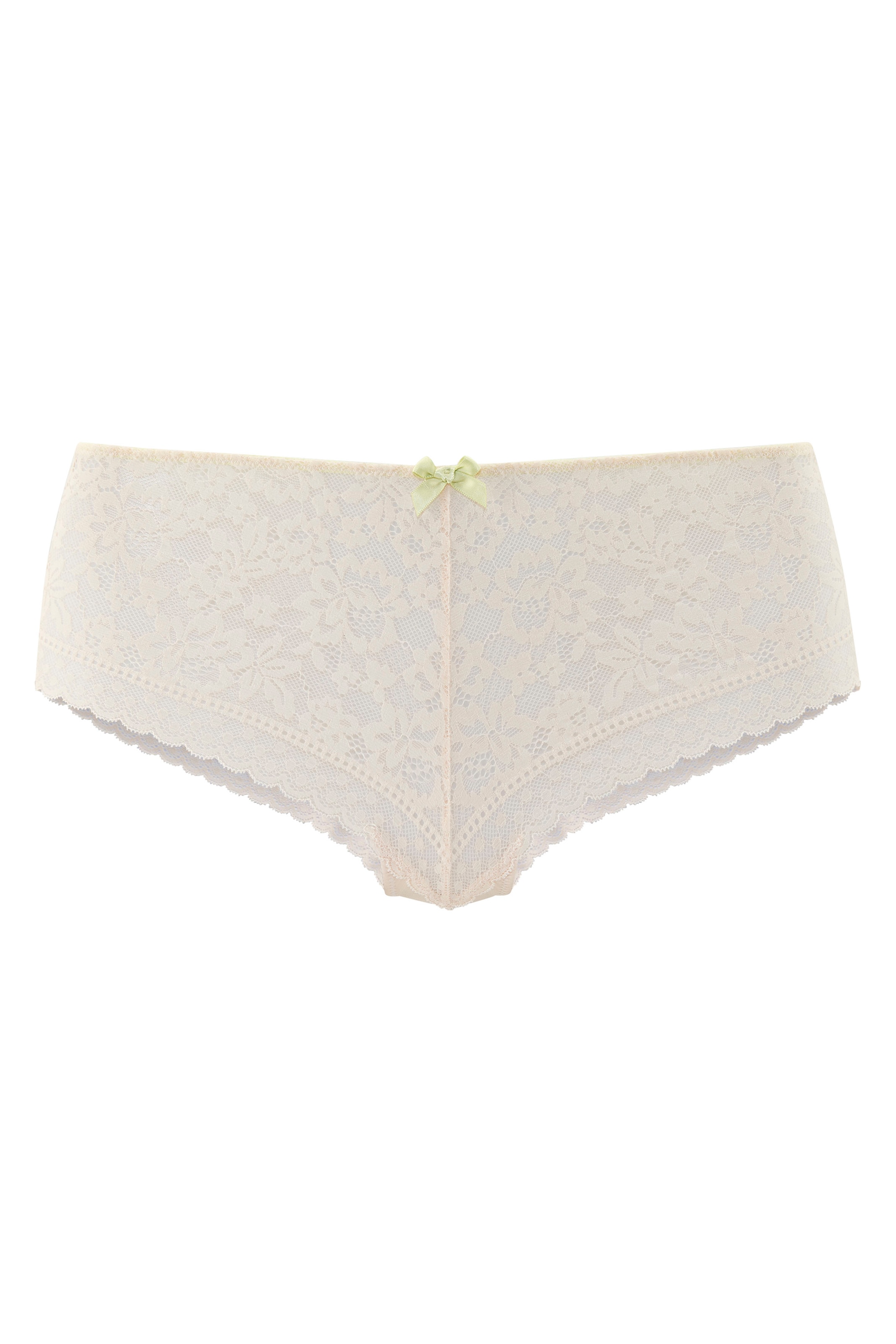 VIVANCE Boyshorts in White: front