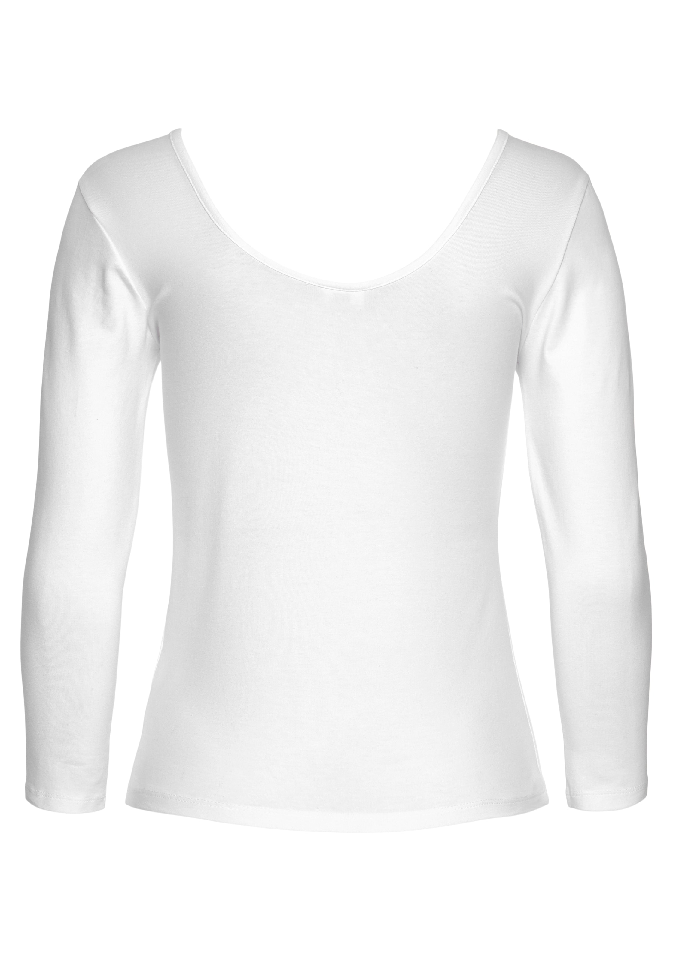 LASCANA Shirts i hvid