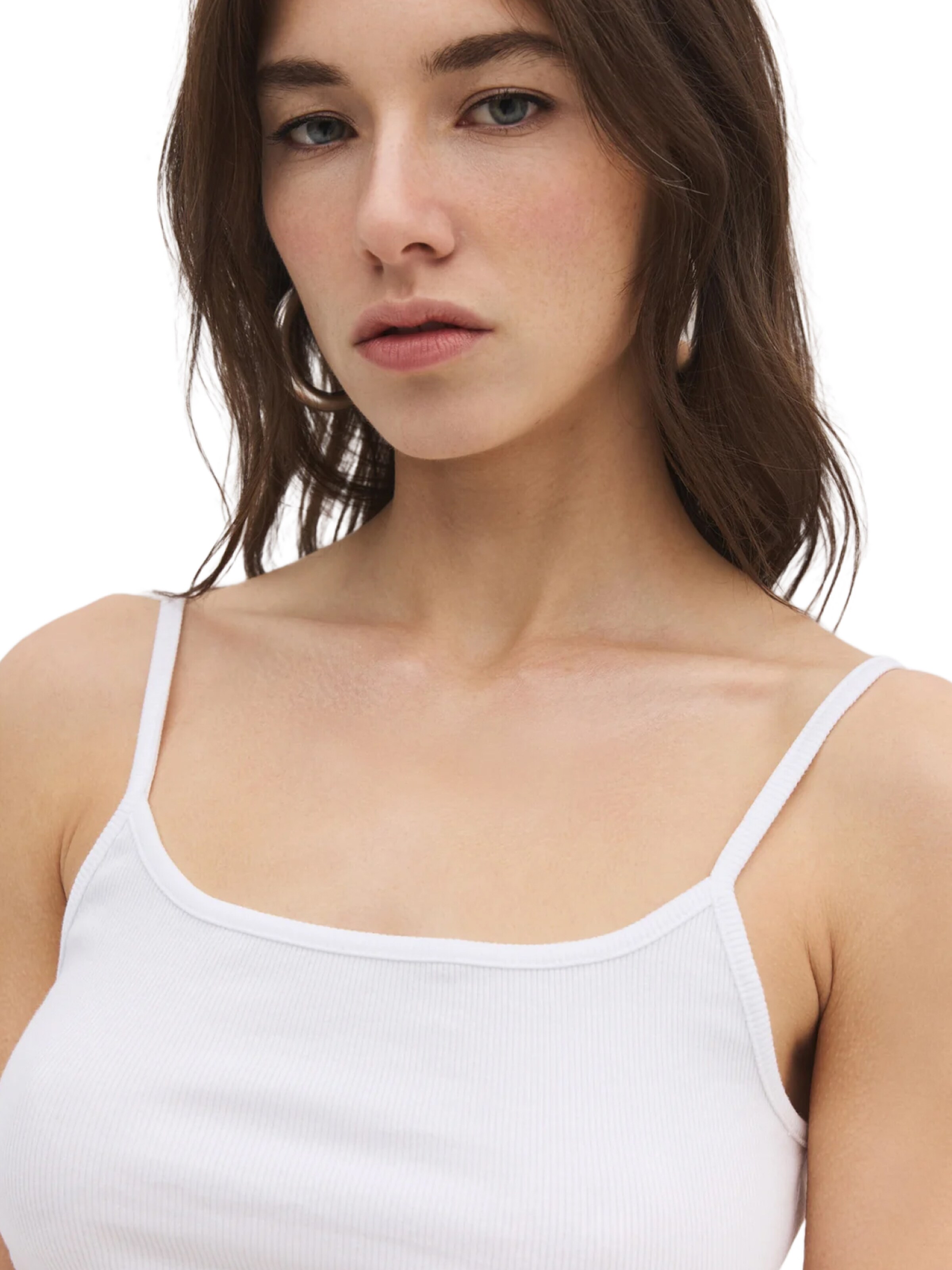 No Matter What Top in White