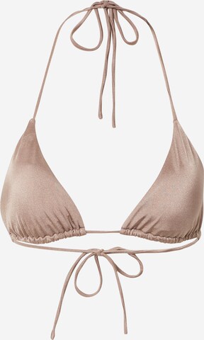 brūns LeGer by Lena Gercke Trijstūra formas Bikini augšdaļa 'Cay': no priekšpuses