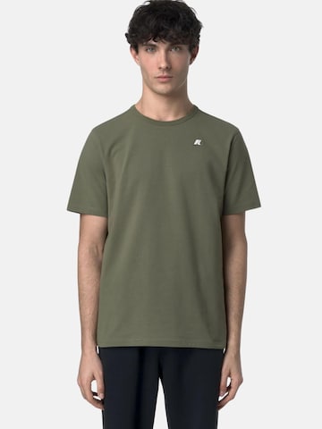 T-Shirt 'K-WAY ADAME LIGHT STRETCH JERSEY T-Shirt e Polo' K-Way en vert : devant