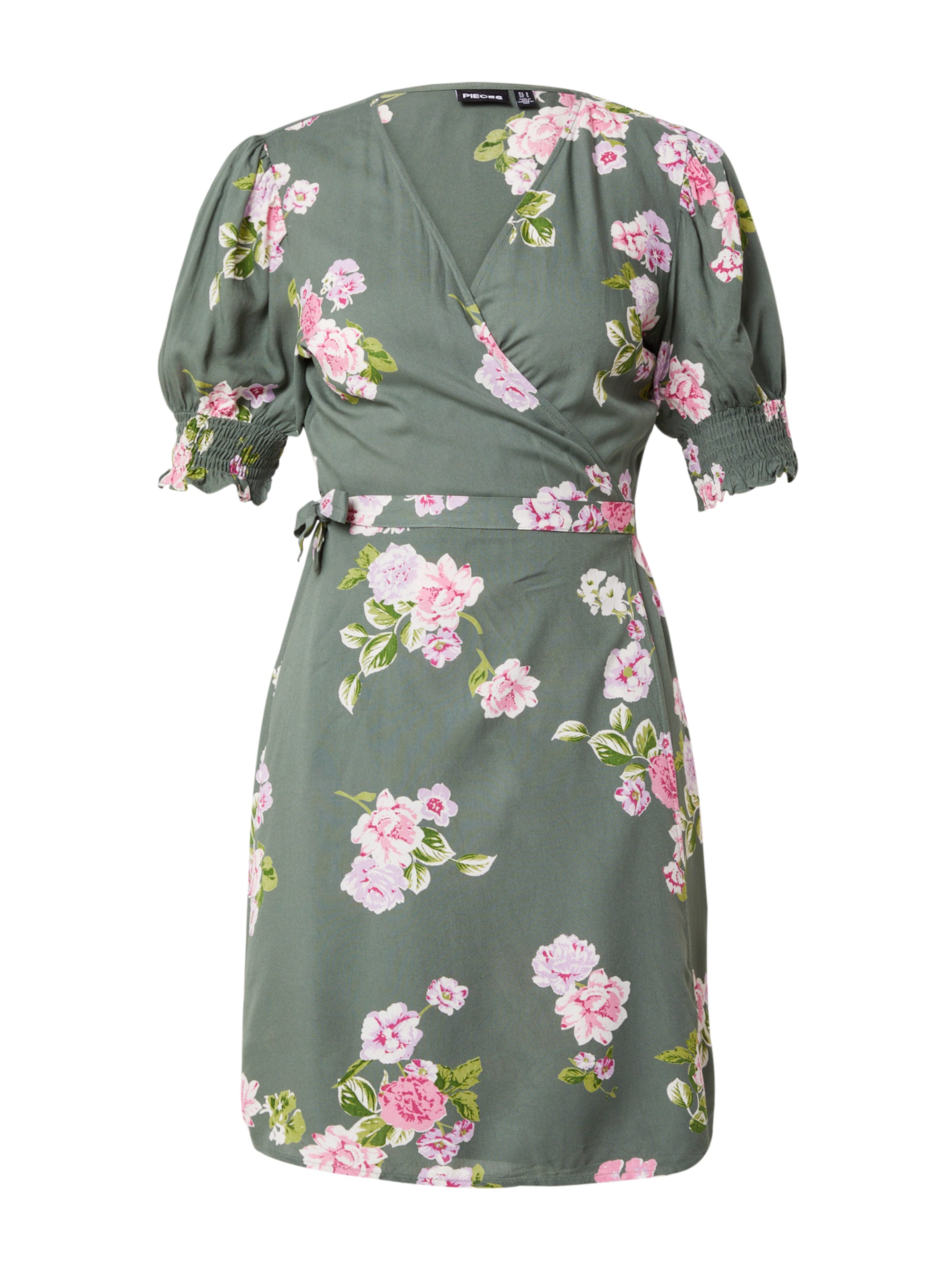 Abito 'TALA' di PIECES in verde: frontale