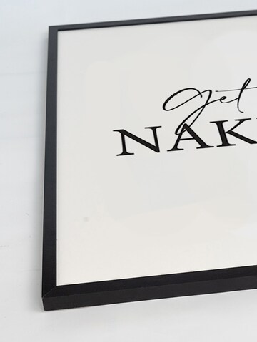 Liv Corday Image 'Get Naked' in White
