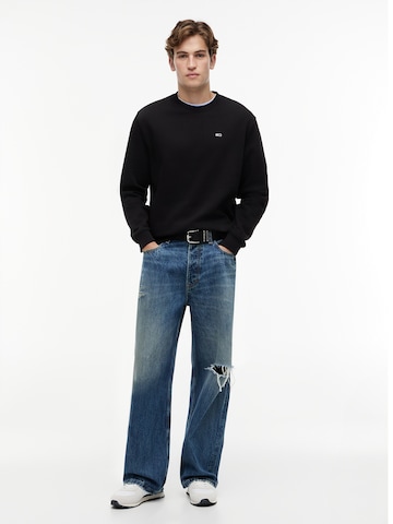 Tommy Jeans Sweatshirt in Schwarz