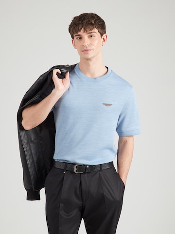 T-Shirt 'C-Thompson 242' BOSS en bleu : devant