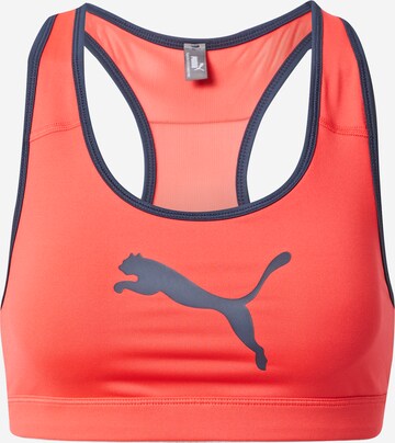 Reggiseno sportivo 'Impact 4Keeps' di PUMA in rosso: frontale