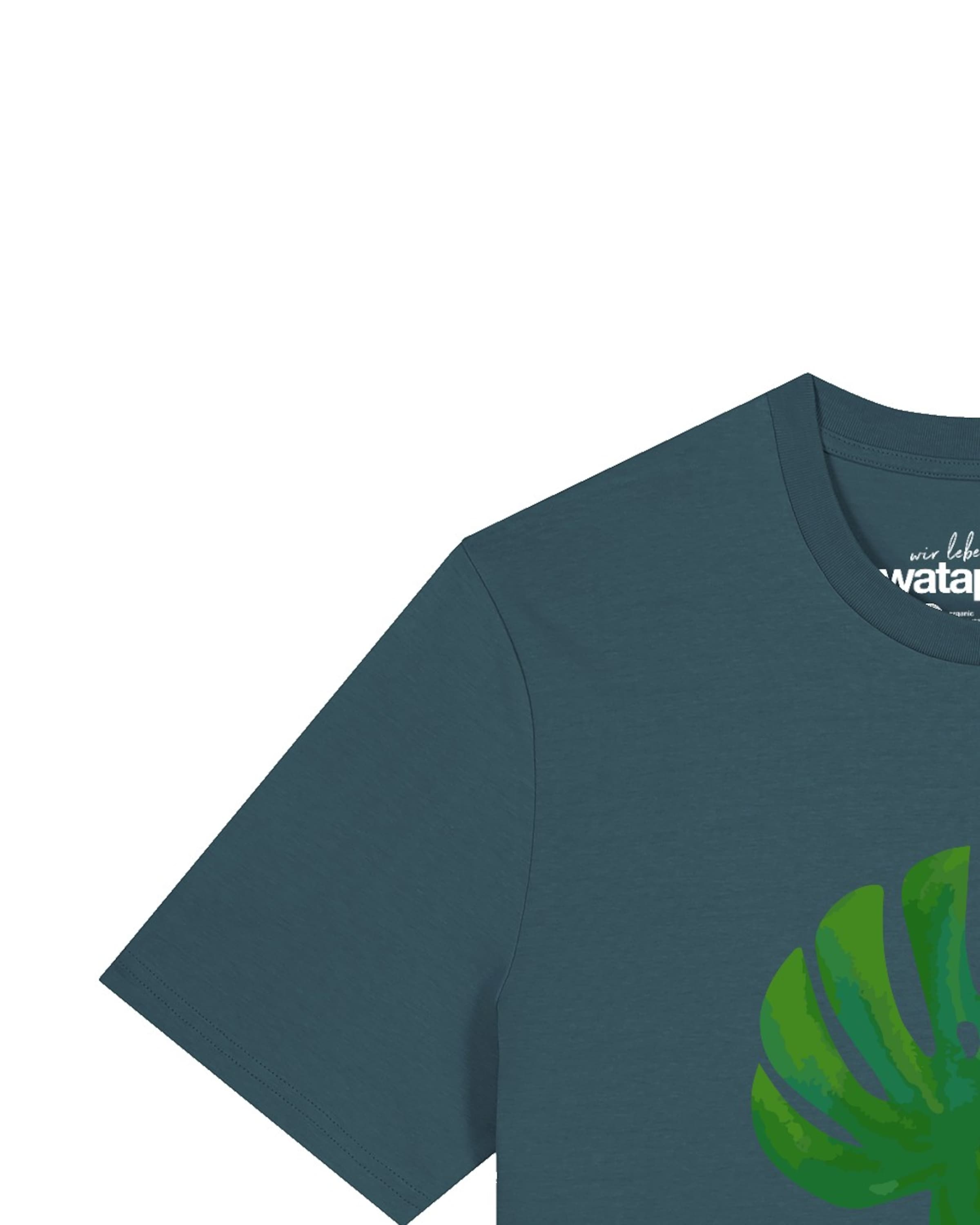 T-Shirt 'Monstera 2.0' Watapparel en vert