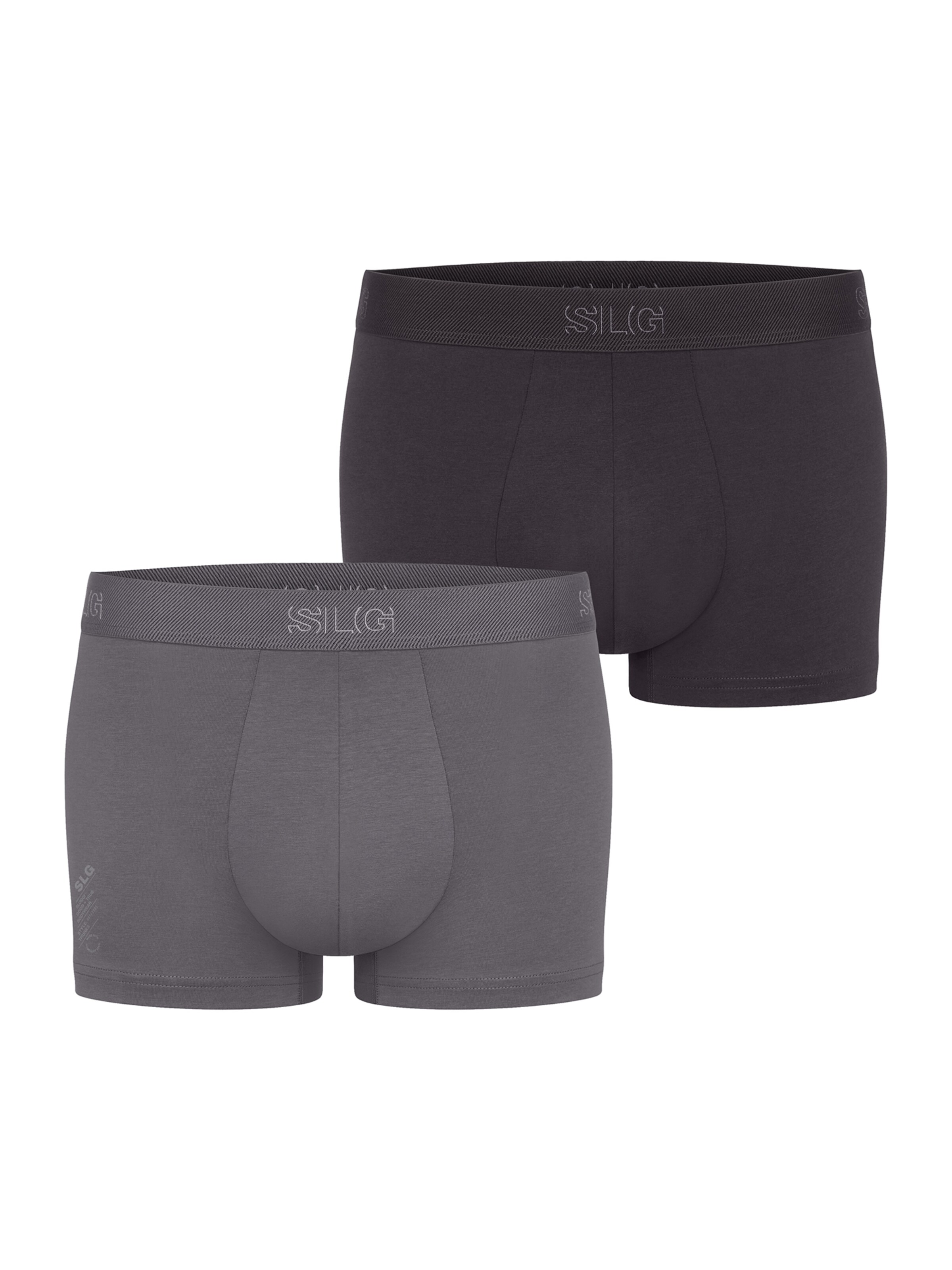 SLOGGI Boxershorts ' SLG Base ' in Grijs: voorkant