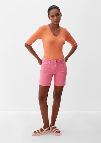 s.Oliver Slimfit Shorts in Pink