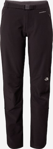 THE NORTH FACE Outdoorhose 'Diablo' in Schwarz: front