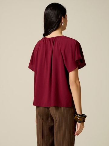 oltre Blouse in Red