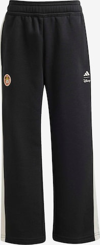 ADIDAS SPORTSWEAR Regular Urheiluhousut värissä musta: etupuoli