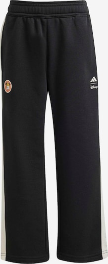 92 dydžio Sportinės kelnės iš ADIDAS SPORTSWEAR, spalva – juoda / balta, Prekių apžvalga