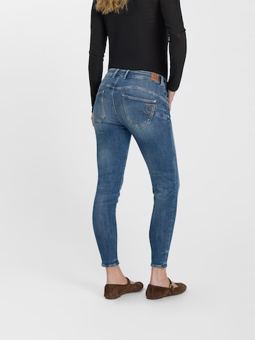 Le Temps Des Cerises Skinny Jeans in Blue