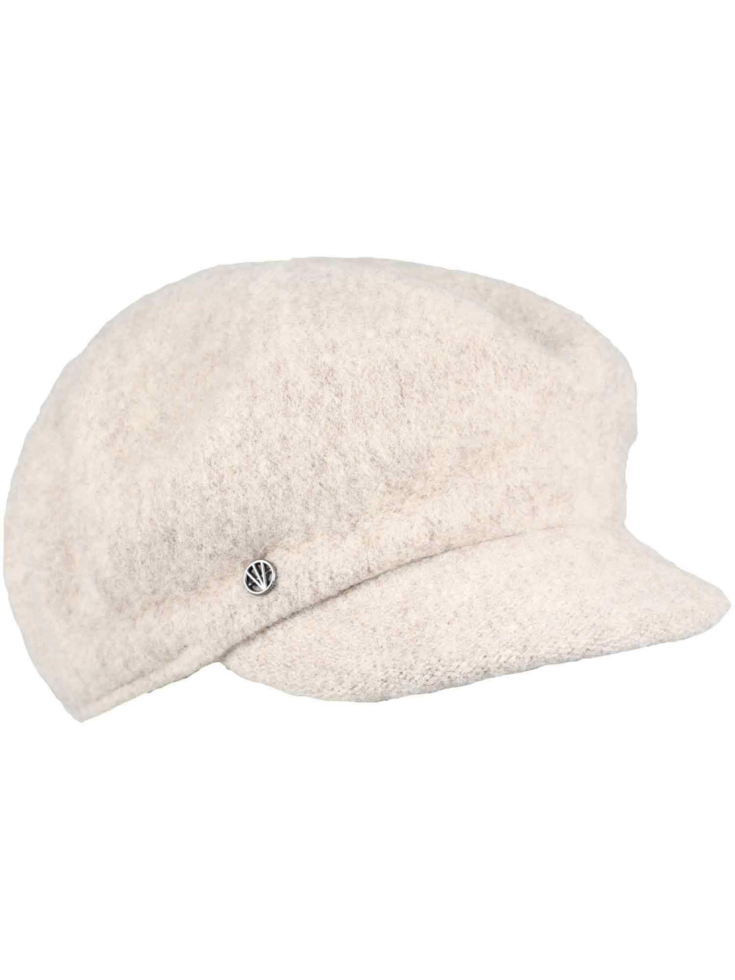 LOEVENICH Mütze in Beige: Vorderseite