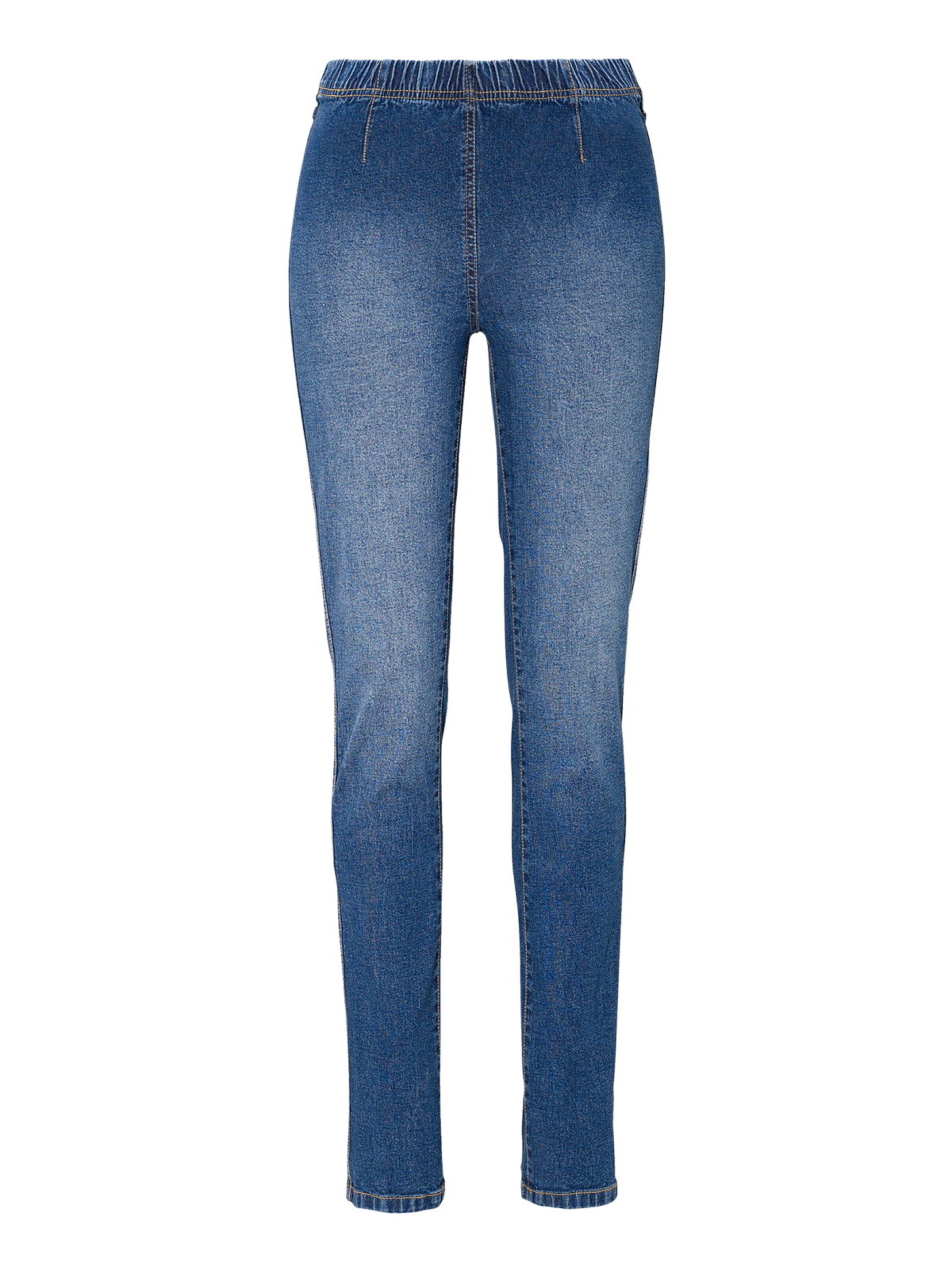 Cellbes of Sweden Slimfit Jeggings in Blauw: voorkant