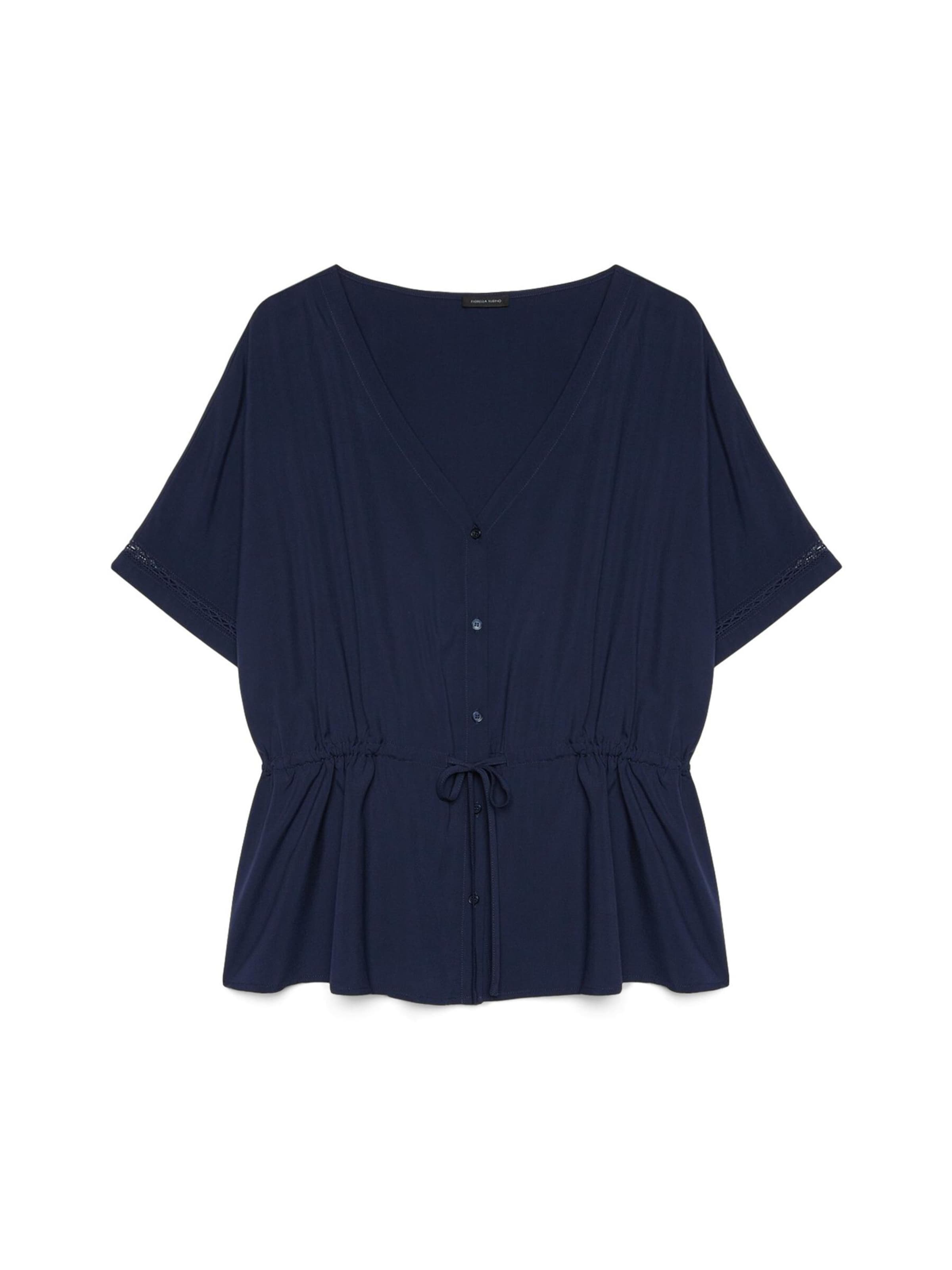 Fiorella Rubino Blouse in Blauw: voorkant