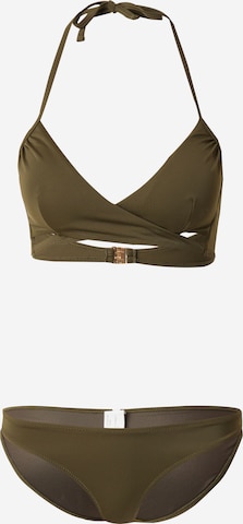 Triangolo Bikini 'Lotti' di ABOUT YOU in verde: frontale