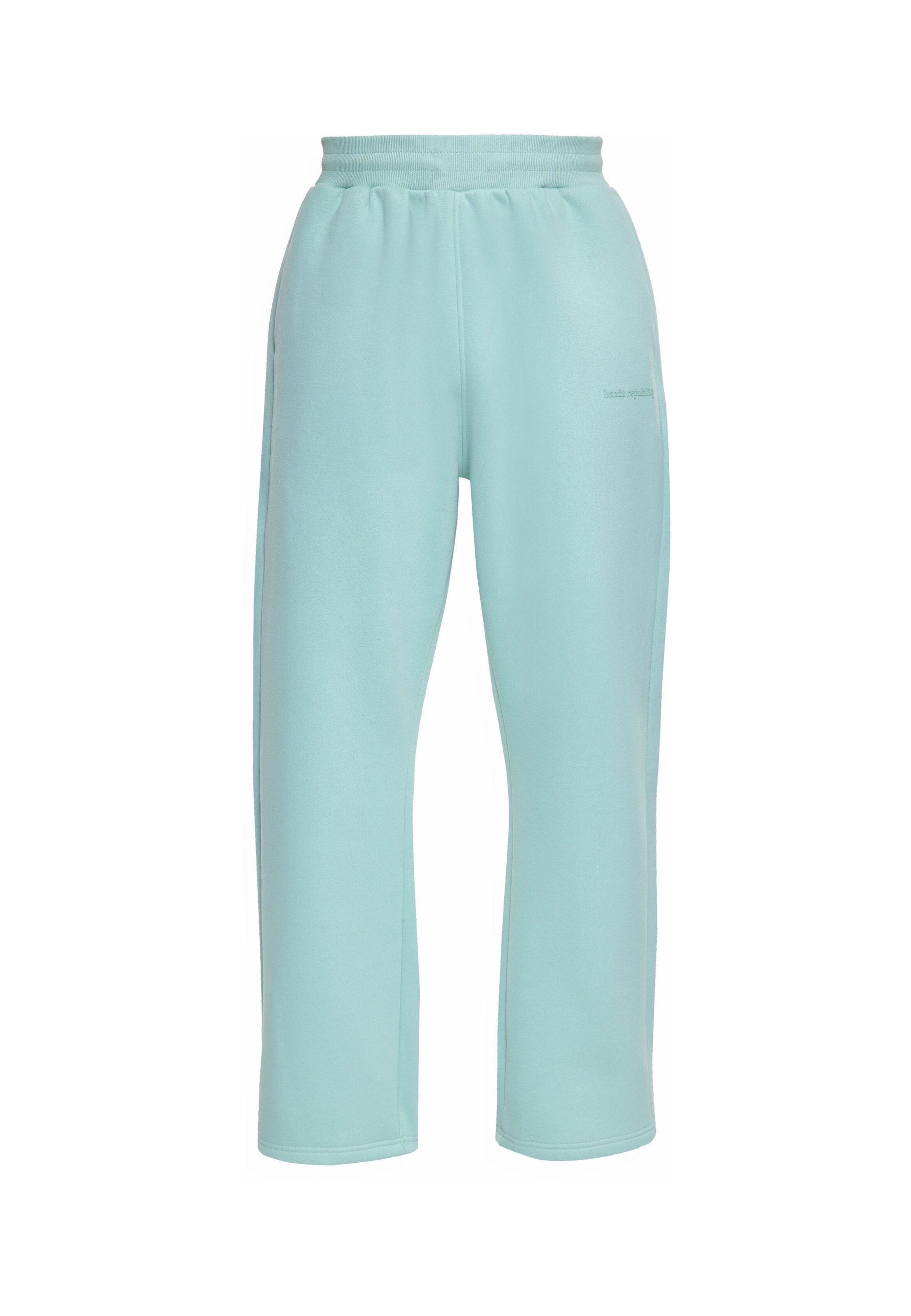Dropsize Broek in Blauw: voorkant