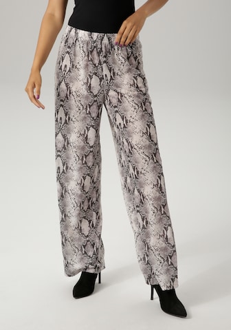 Aniston CASUAL Regular Hose in Beige: Vorderseite