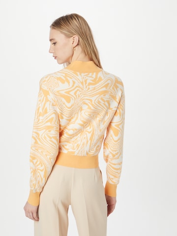 PIECES - Jersey 'Mila' en naranja