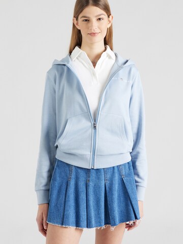 GANT Sweatjacke in Blau: Vorderseite