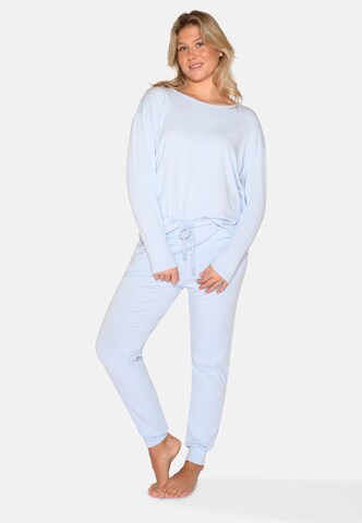 CC DK - Camiseta para dormir 'Britt' en azul: frente