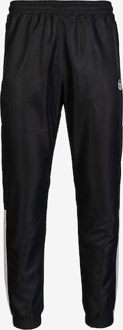 Sergio Tacchini Tapered Sporthose 'ABITA' in Schwarz: predná strana