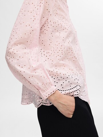 SELECTED FEMME Blouse 'SLFTatiana' in Pink