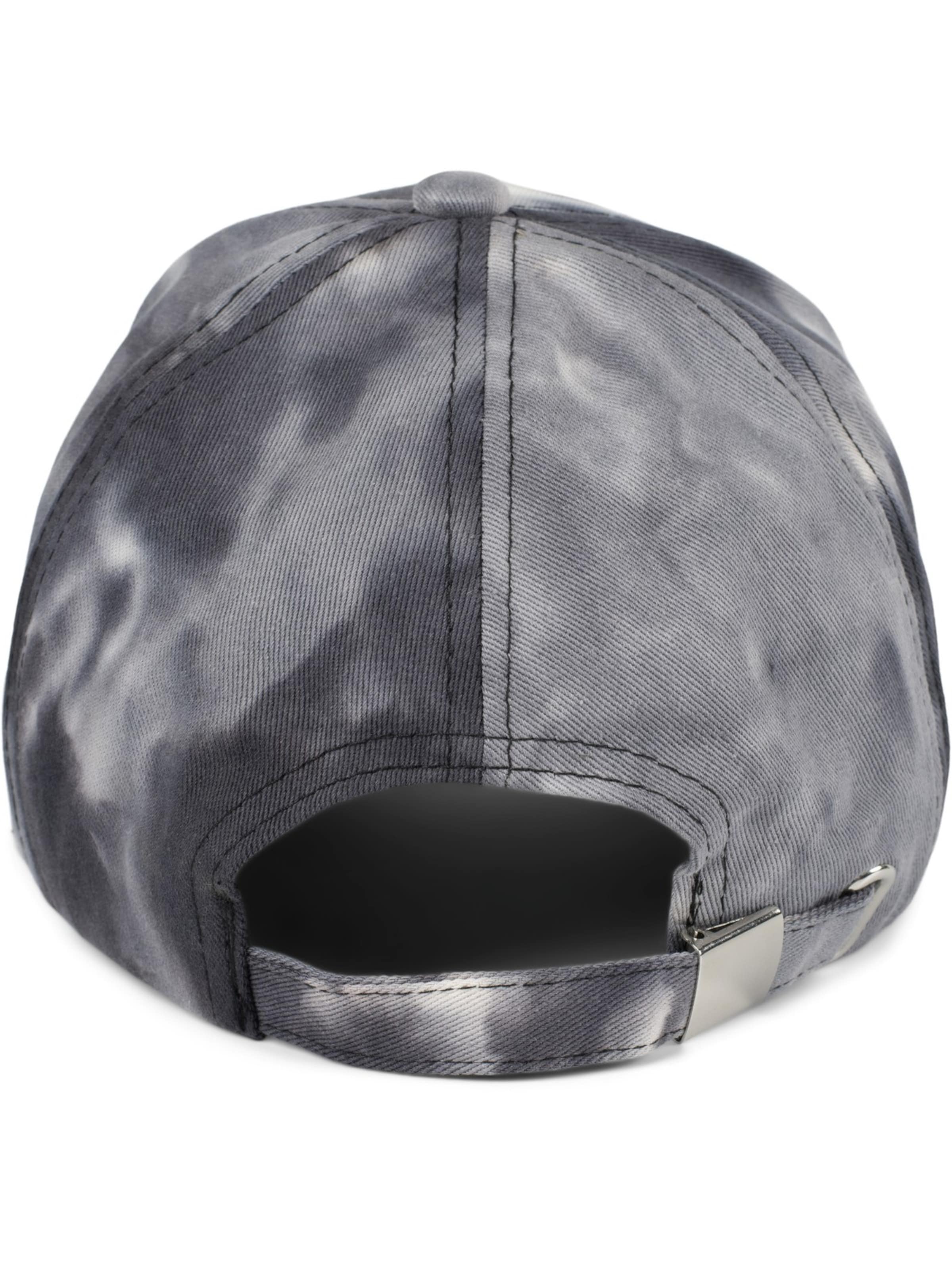 styleBREAKER Cap 'Baseballcap mit Batik Muster'‌‌‌‌ in Schwarz