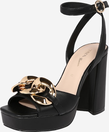 TATA Italia Sandals in Black: front