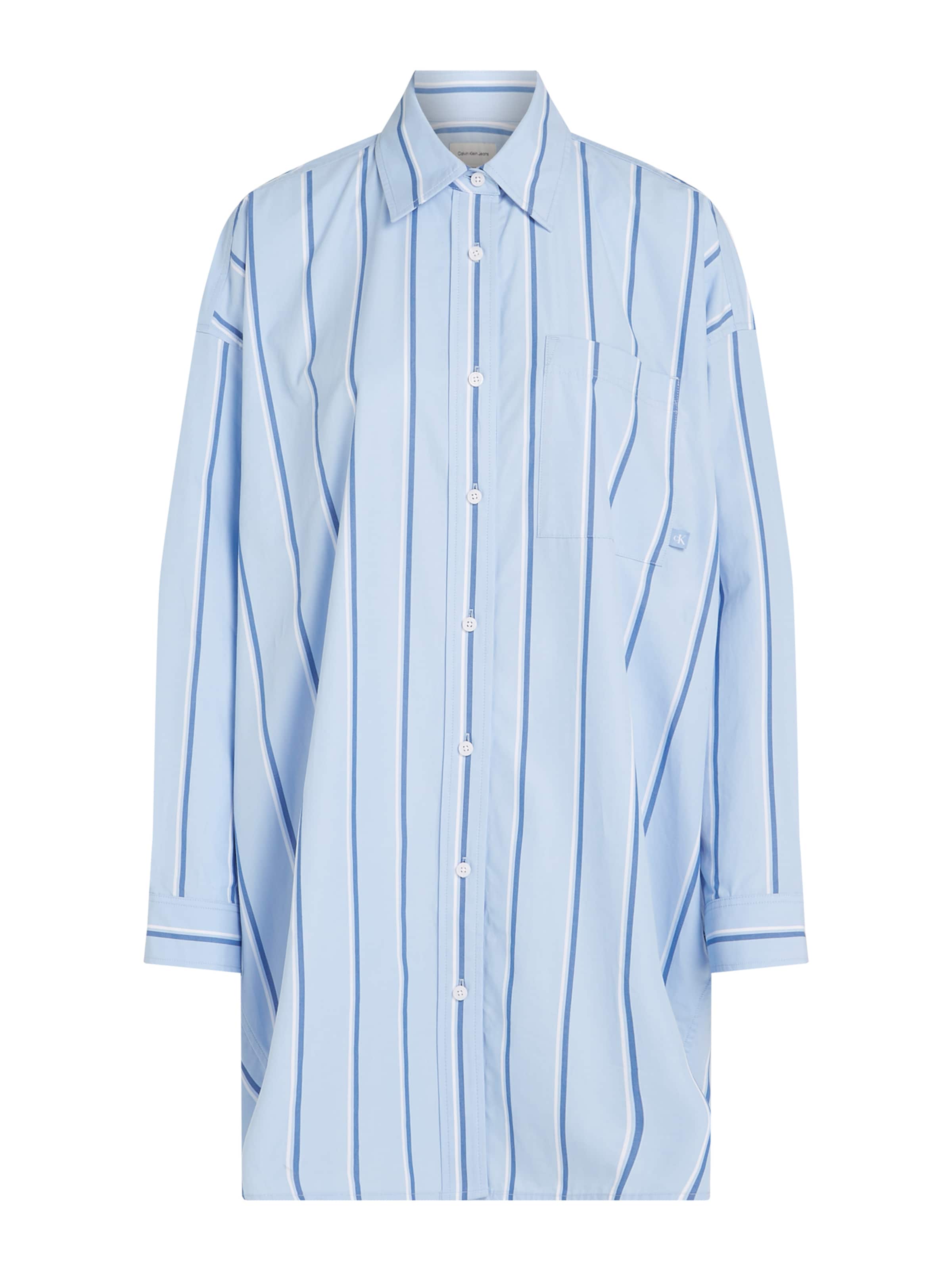 Calvin Klein Jeans Särkkleit, värv sinine: eest vaates