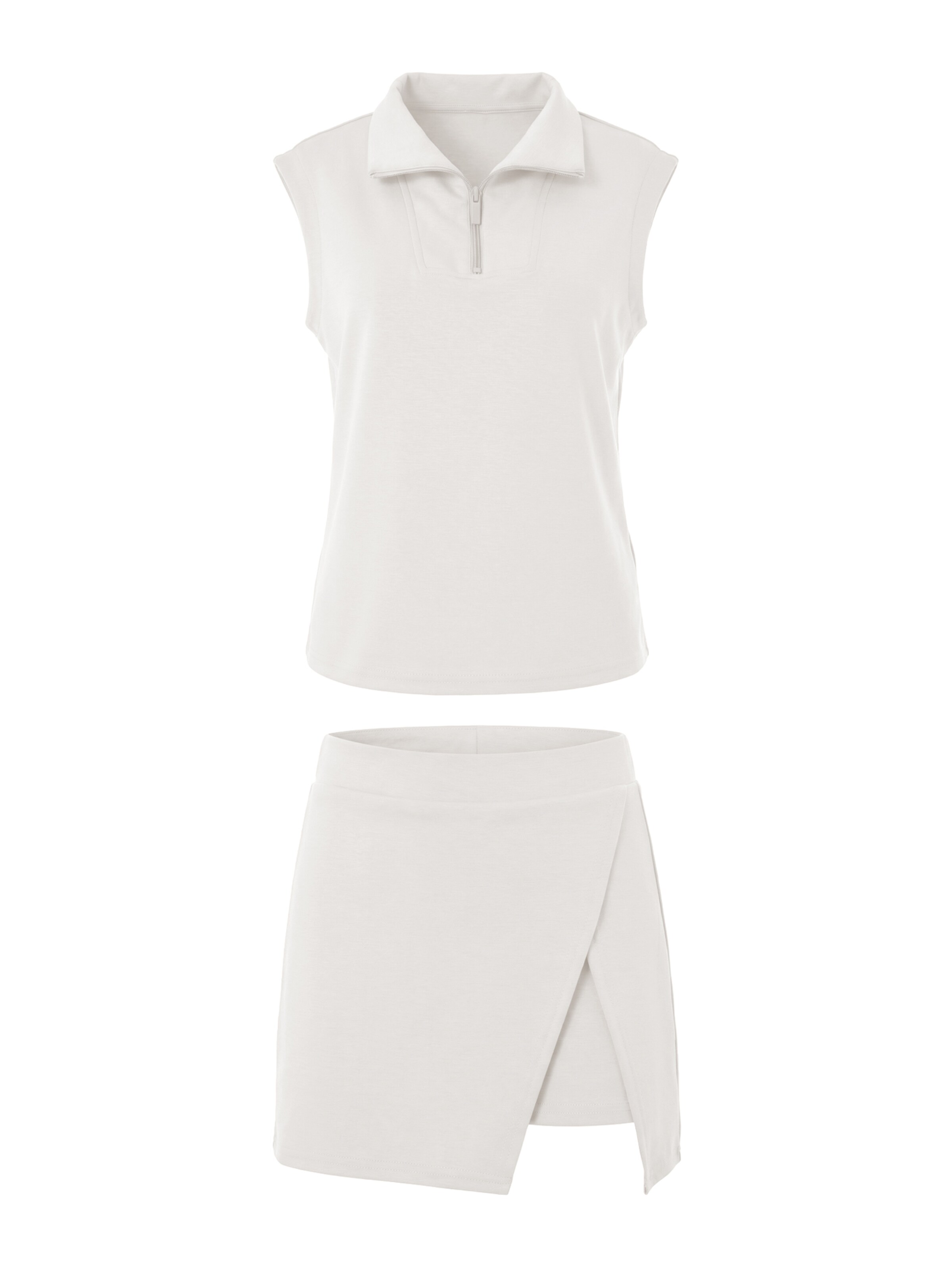 Imily Bela Set in Weiß: Vorderseite