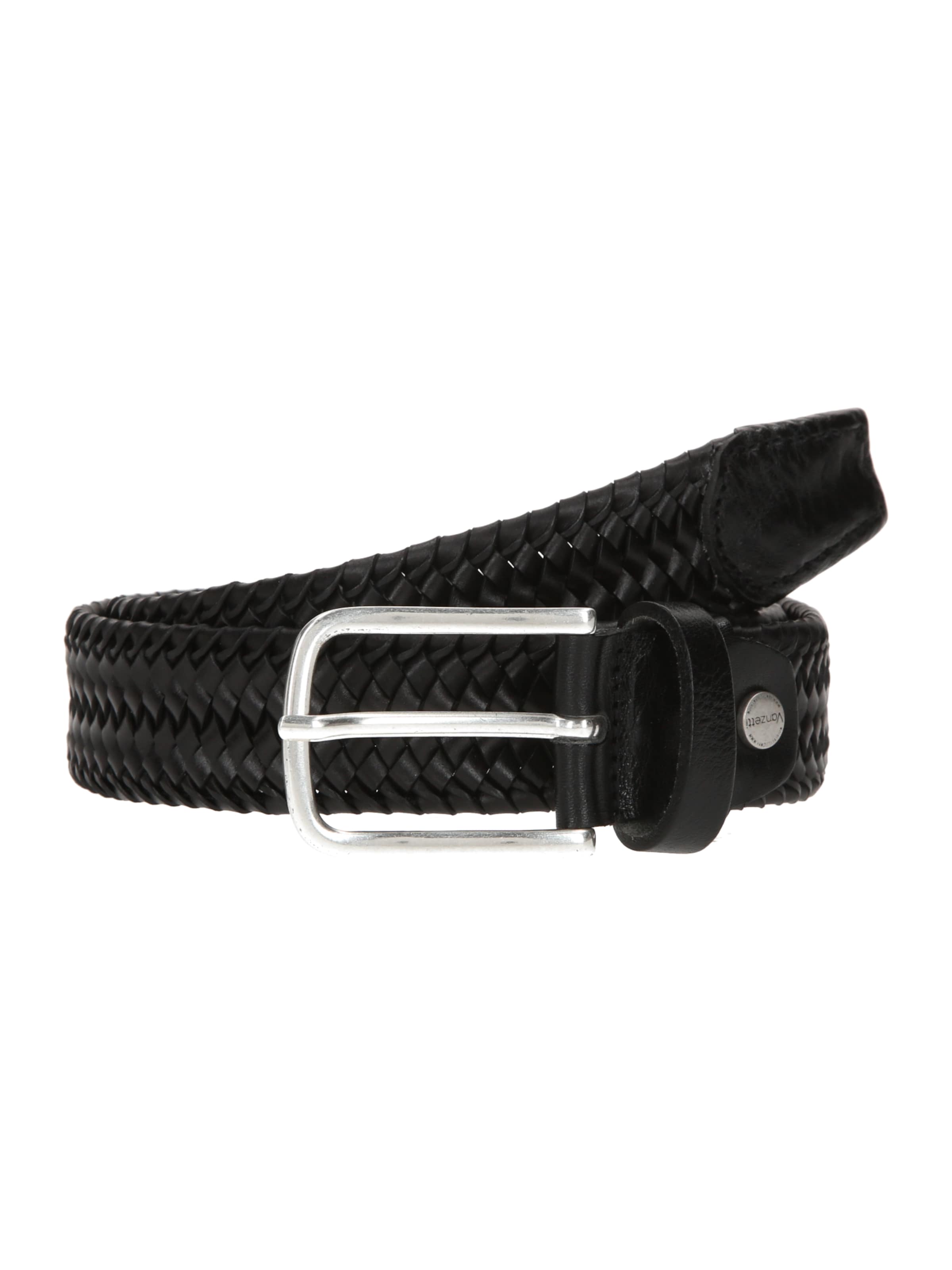 Ceinture VANZETTI en noir : devant