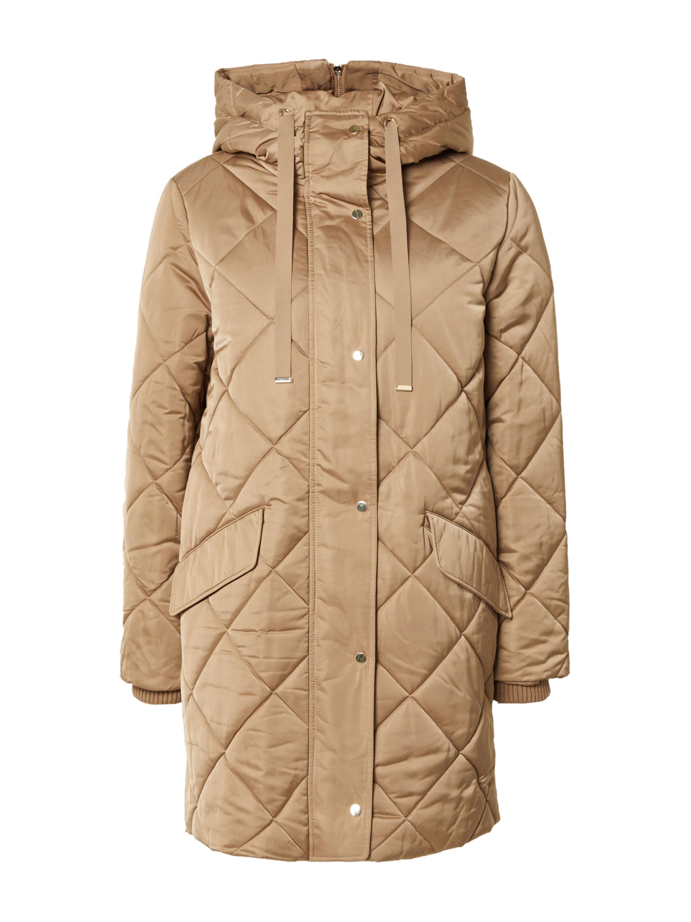 brūns s.Oliver BLACK LABEL Ziemas mētelis: no priekšpuses