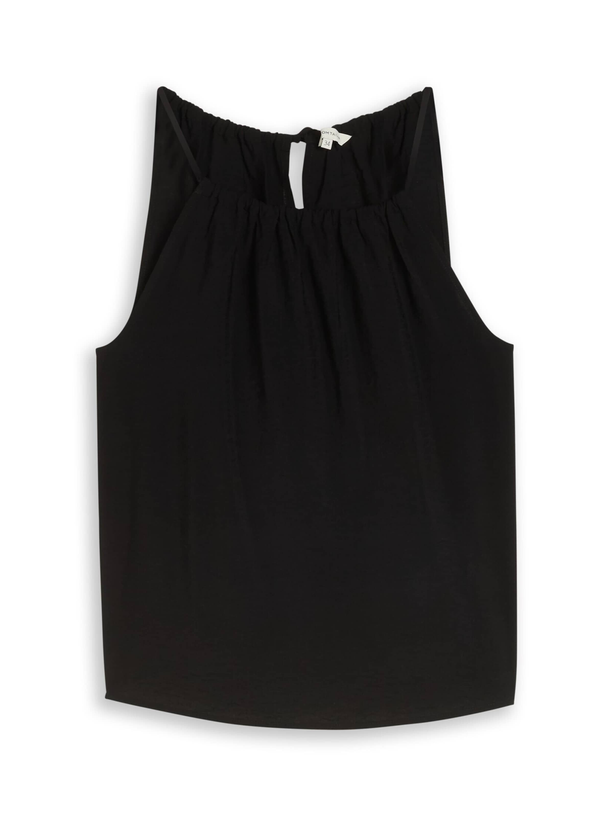 TOM TAILOR Top in Black: front
