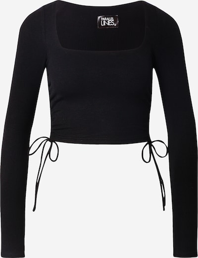 Parallel Lines Shirt in black, Item view