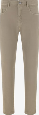 Boggi Milano Slim fit Jeans in Grey: front