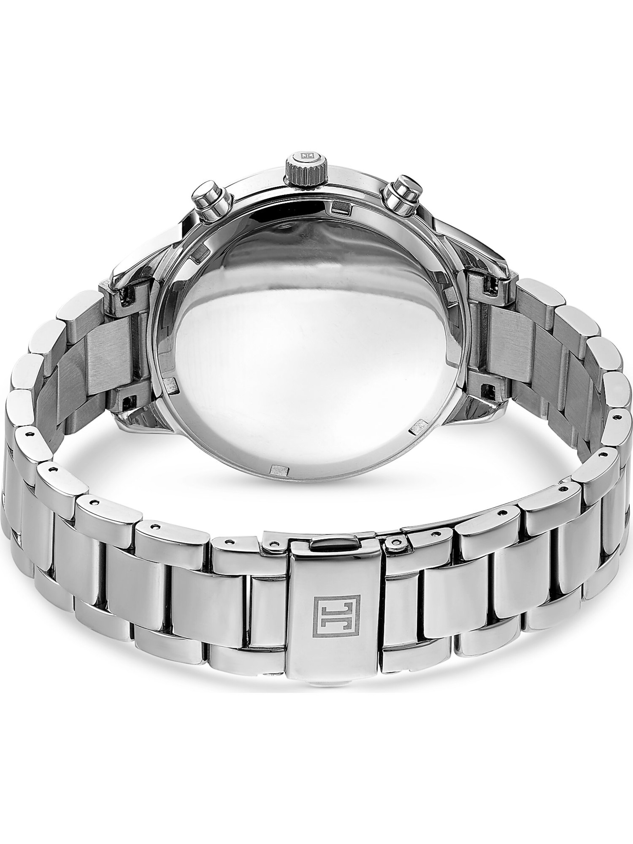 JETTE Analoguhr in Silber