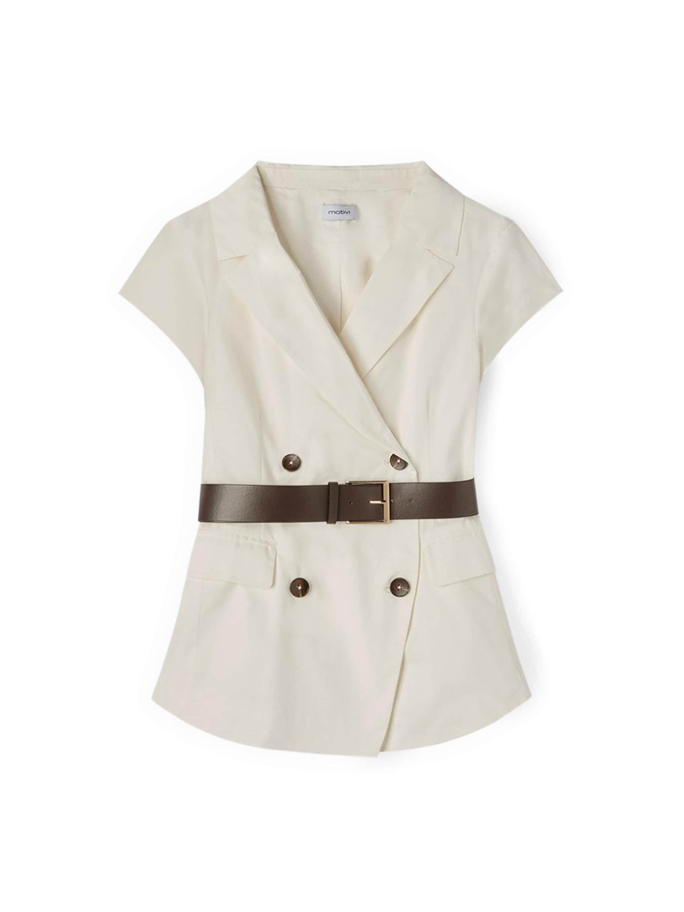 MOTIVI Blazer‌‌‌‌‌‌‌‌‌‌ in Weiß: Vorderseite