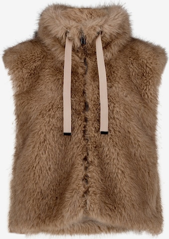 Gilet di Betty & Co in marrone: frontale