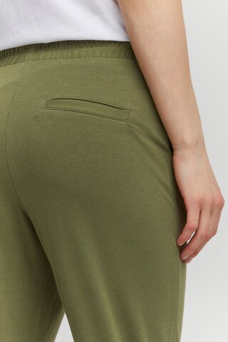 b.young Tapered Trousers 'Pandina' in Green